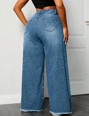 Blugi SHEIN CURVE, albastru