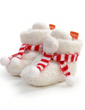 Papuci de Casa Shein Kids, alb