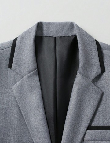 Costum SHEIN Plus Size Men, gri