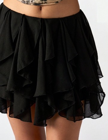 Fusta Missguided, negru