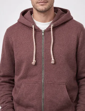 Hanorac Pull&Bear, visiniu