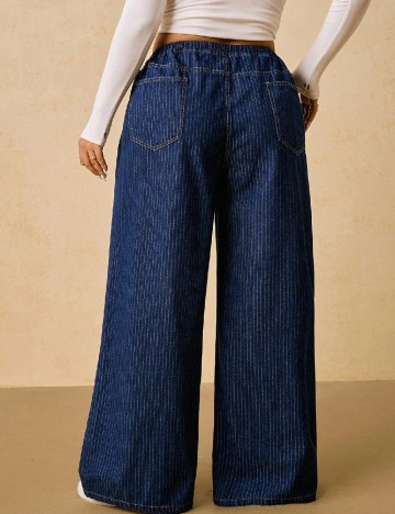 Blugi SHEIN CURVE, bleumarin