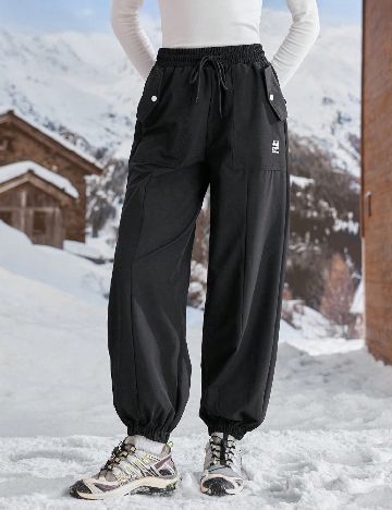 Pantaloni In My Nature, negru