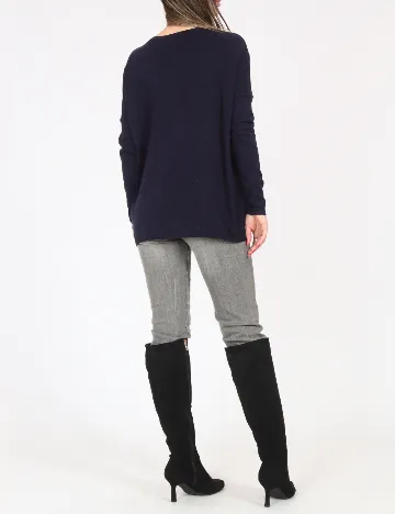 Bluza Oversize Zara, bleumarin