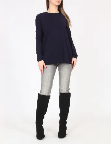 Bluza Oversize Zara, bleumarin