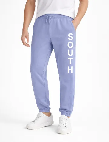 Pantaloni Zara, albastru