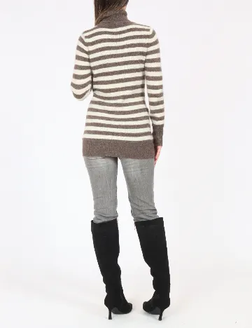 Bluza Zara, maro/ecru