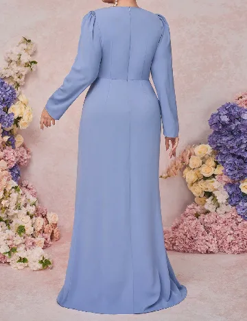 Rochie lunga SHEIN CURVE, albastru