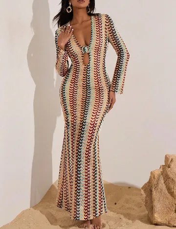 Rochie lunga SHEIN, mix culori