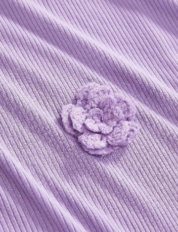 Rochie lunga SHEIN Maternity, lila