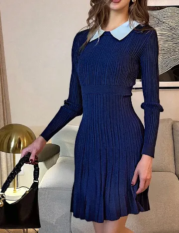 Rochie scurta SHEIN, bleumarin