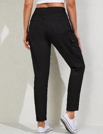 Blugi SHEIN CURVE, negru