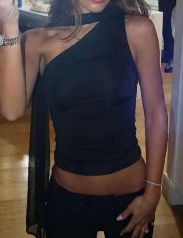 Top SHEIN, negru