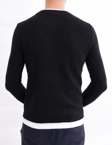 Bluza Pull&Bear, negru