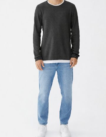 Bluza Pull&Bear, gri