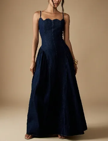 Rochie lunga Missguided, bleumarin