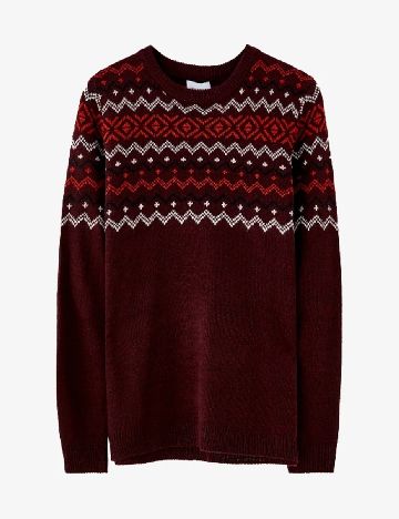 Pulover Pull&Bear, visiniu