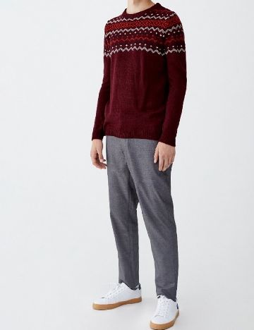 Pulover Pull&Bear, visiniu