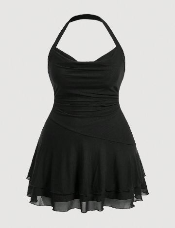 Rochie scurta SHEIN CURVE, negru