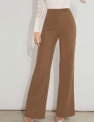 Pantaloni SHEIN, maro