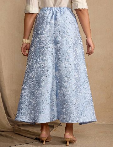 Fusta SHEIN CURVE, albastru