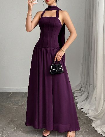 Rochie lunga SHEIN, mov