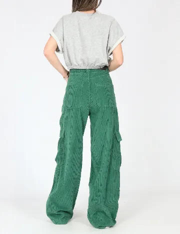Pantaloni Bershka, verde