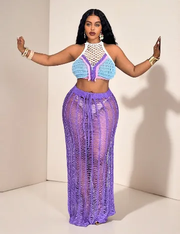 Compleu SHEIN CURVE, mix culori