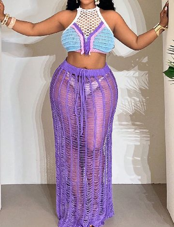 Compleu SHEIN CURVE, mix culori