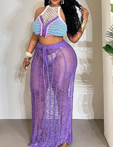 Compleu SHEIN CURVE, mix culori