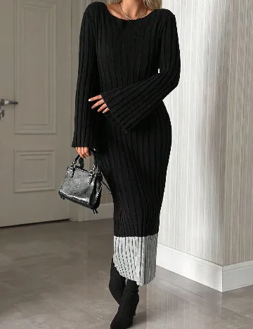 Rochie lunga SHEIN, negru