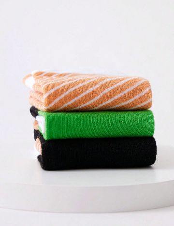 Set sosete 3 perechi SHEIN, mix culori