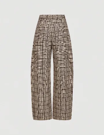 Pantaloni SHEIN, maro