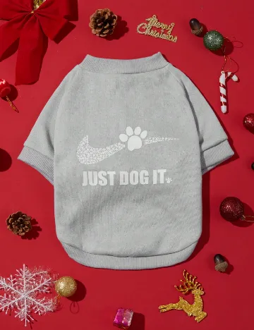 Haina pentru caini SHEIN, gri