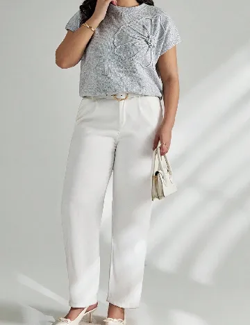 Bluza SHEIN CURVE, gri