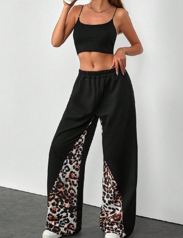 Pantaloni SHEIN, negru