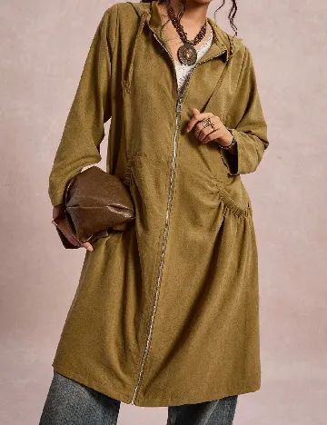 Jacheta SHEIN CURVE, kaki