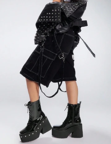 Ghete Sugerpunk, negru