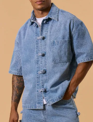 Camasa SHEIN, albastru