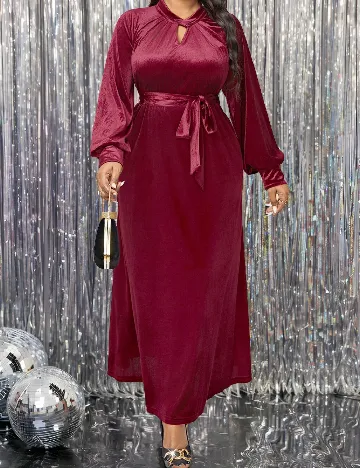 Rochie lunga SHEIN CURVE, rosu