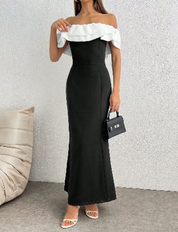 Rochie lunga SHEIN, negru