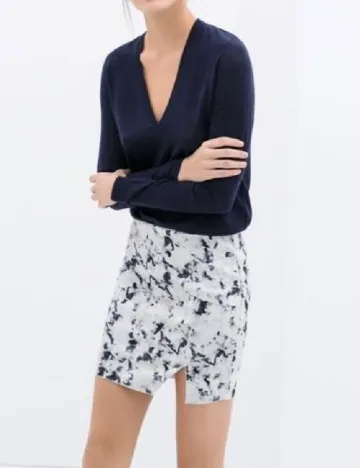 Fusta Zara, mix culori