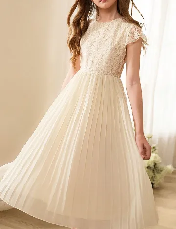 Rochie Shein Kids, crem