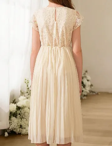 Rochie Shein Kids, crem