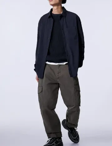 Camasa Zara, bleumarin