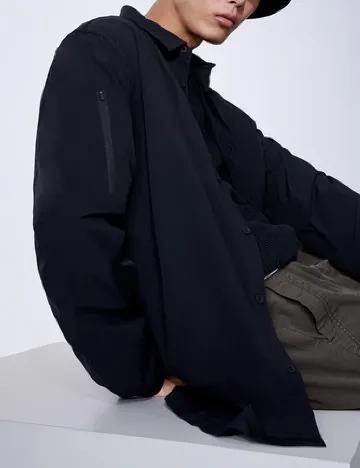 Camasa Zara, bleumarin