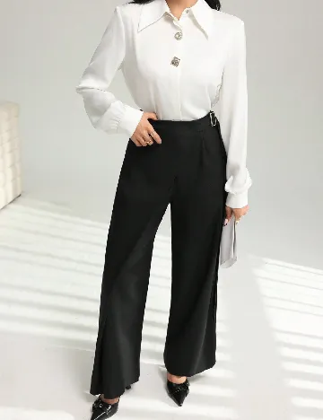 Pantaloni SHEIN, negru