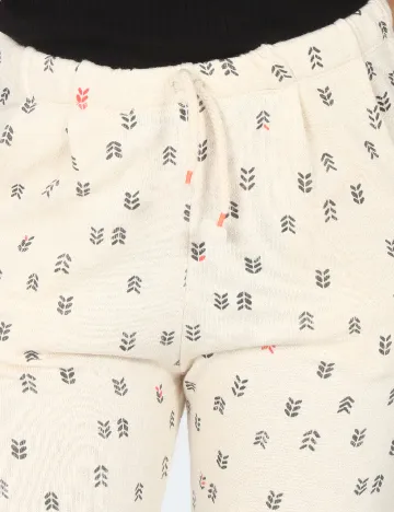 Pantaloni Zara, crem