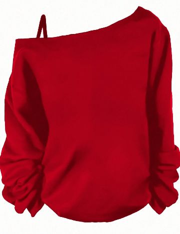 Bluza Emery Rose Curve, rosu