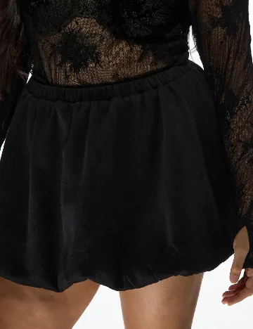 Fusta SHEIN CURVE, negru